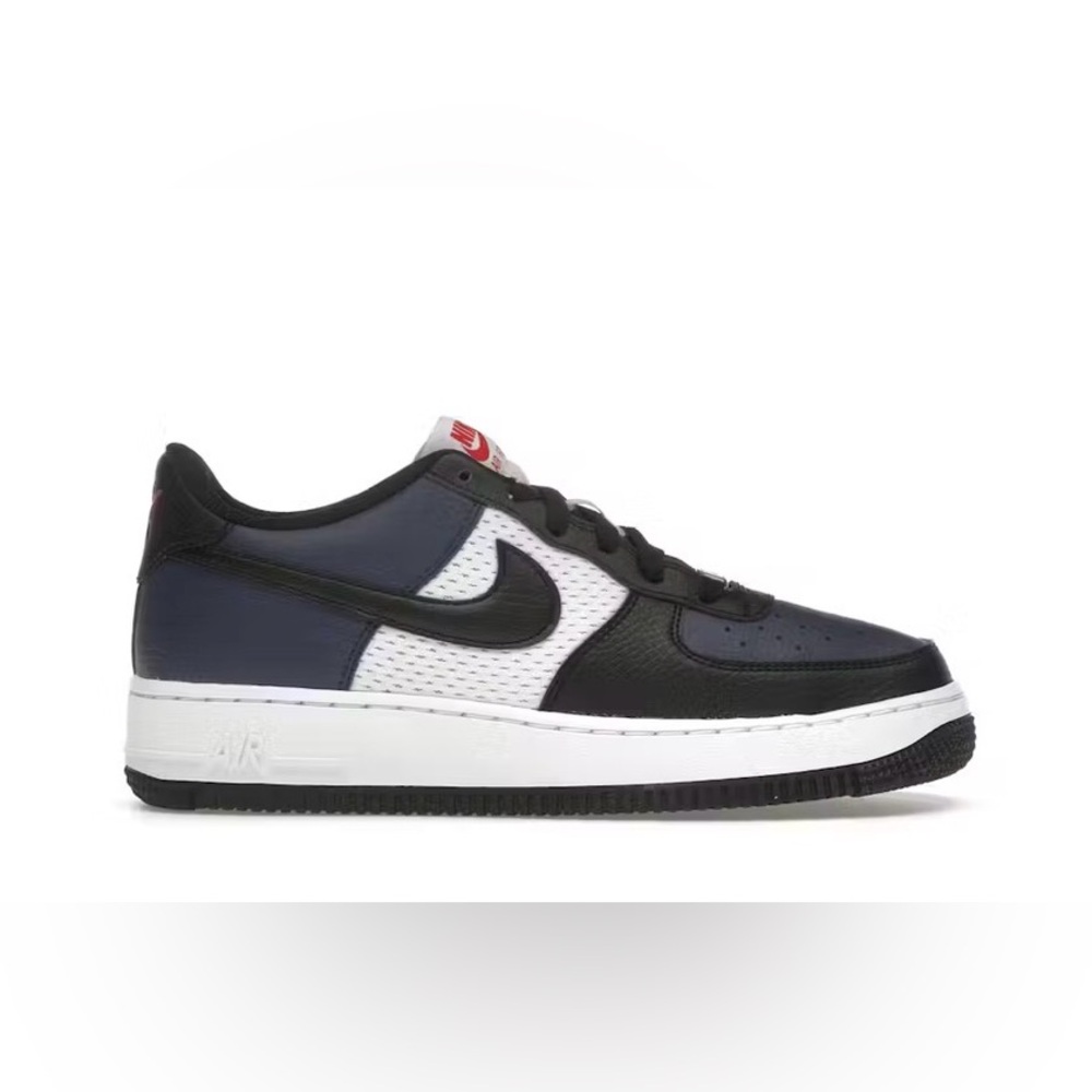 Nike Air Force 1 GS Low Midnight Navy Mesh Size 6Y or women’s 7.5